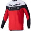 ALPIN. PRO-DURA JERSEY-BK BR RED WH